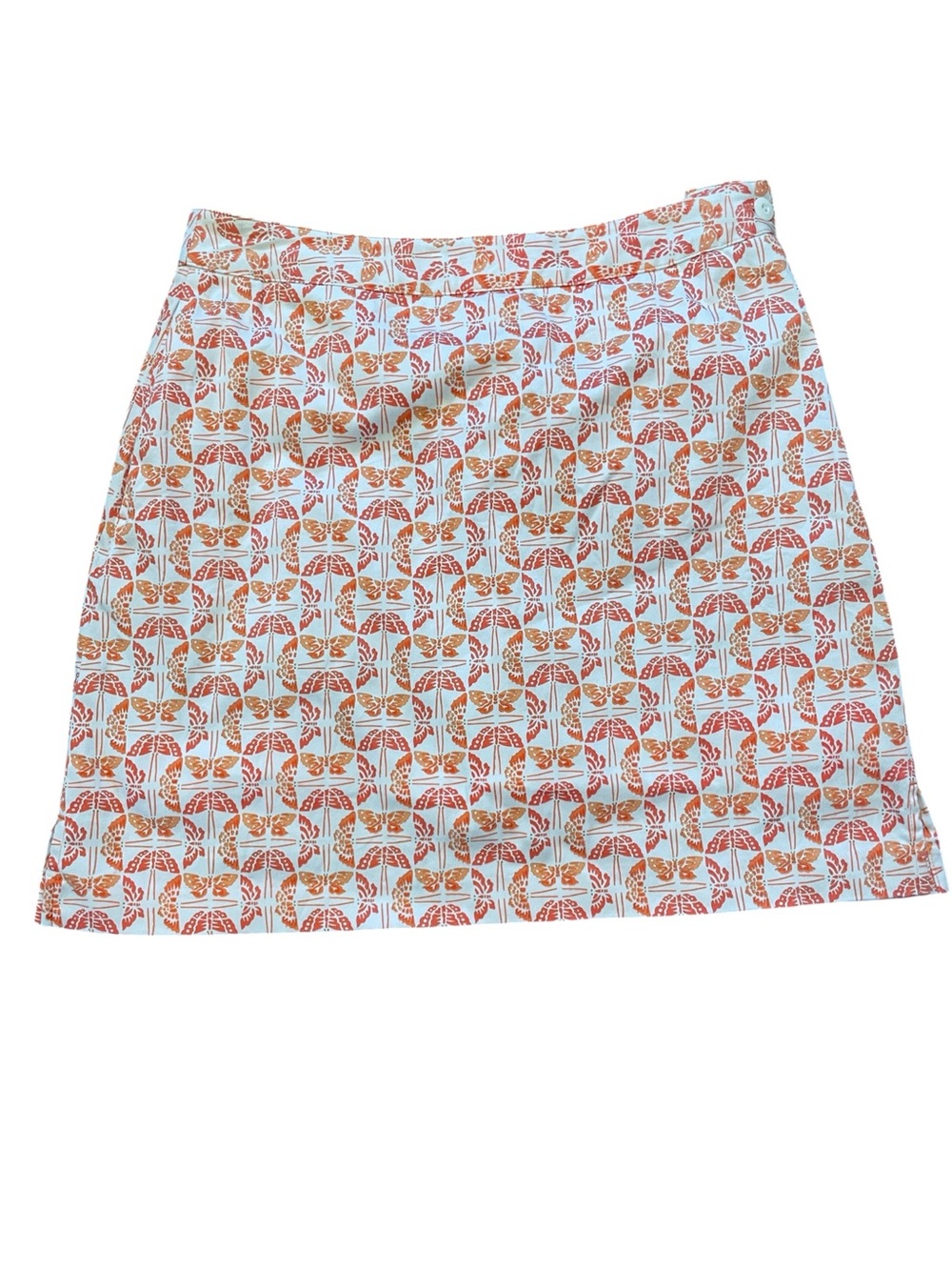 E P Pro Woman’s Golf Skort Butterfly Print‎ Sz 6
